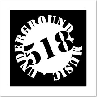 518 Underground Music OG* Posters and Art